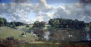 John Constable Wivenhoe Park oil painting artist